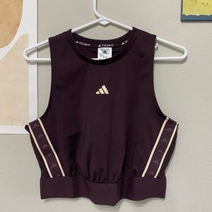Adidas crop top size medium